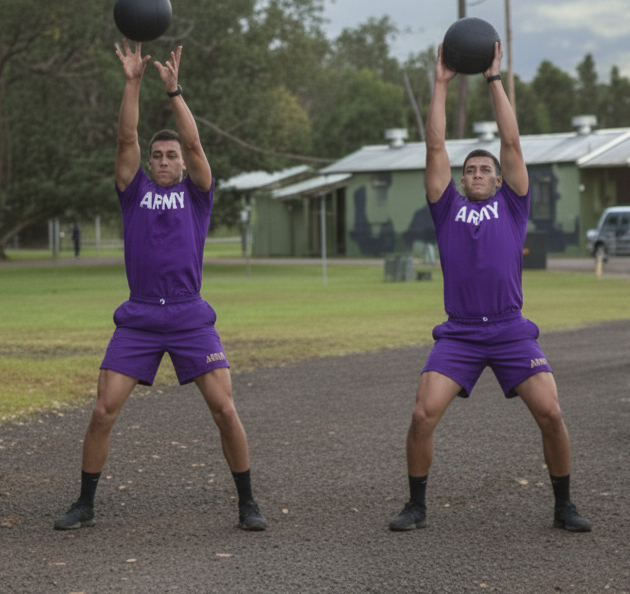 US Army ACFT exercise graphic